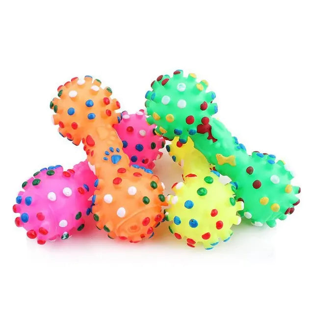 Brinquedo Ossinho limpa dente Leleo Pets