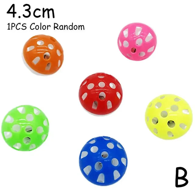 Brinquedo Bola Plástico Interativa para Gatos Leleo Pets
