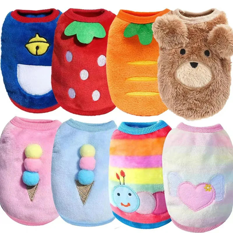 Roupinha Fofa Inverno Leleo Pets
