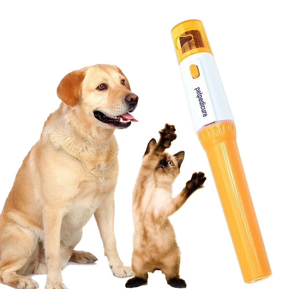 Cortador de unha elétrico para seu amigo Leleo Pets