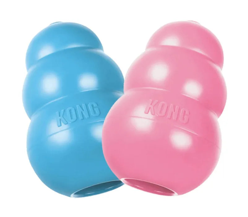 Brinquedo Mordedor com Dispenser para Petisco Kong Classic Leleo Pets