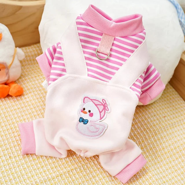 Pijama fofo inverno macacão Leleo Pets