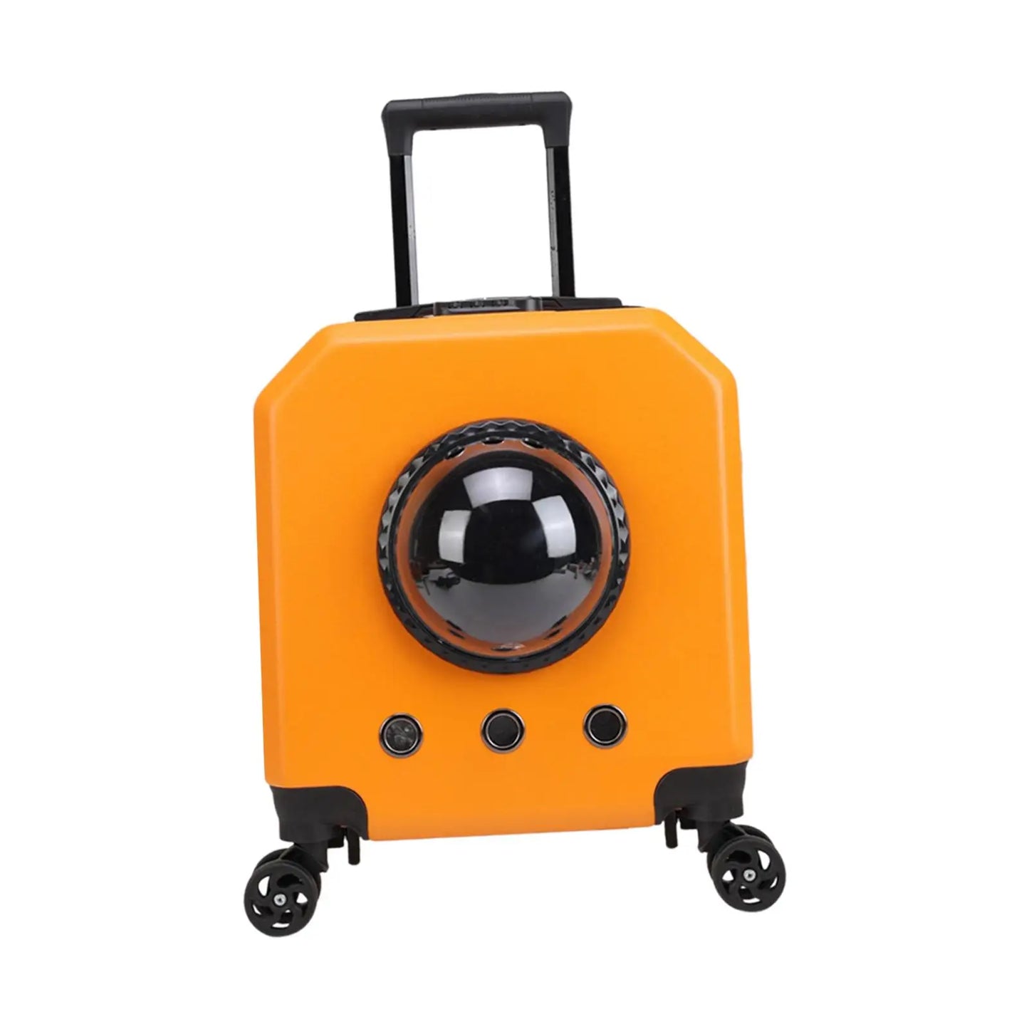 Transportador de viagem para animais de estimação com roda, carrinho para gatos, bagagem para transporte de animais de estimação Leleo Pets