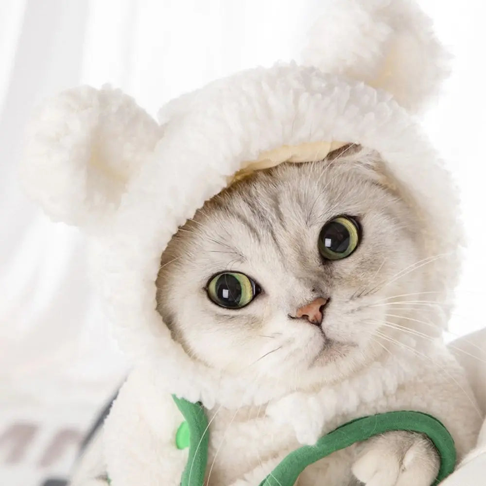 toquinha fofinha para protecão da orelhinha no frio Leleo Pets