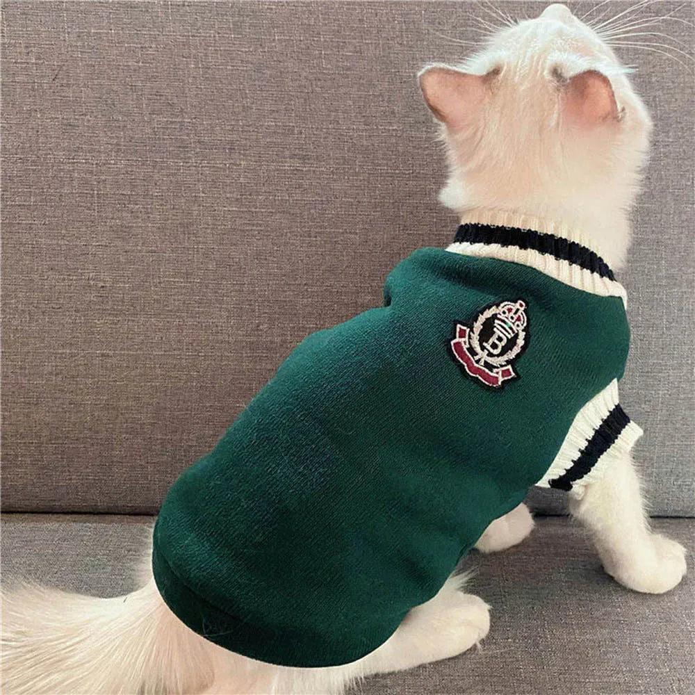 Suéterzinho Fashion Gatos e Cachorros Leleo Pets