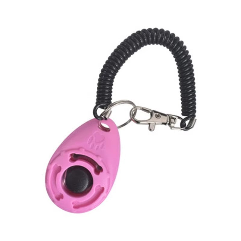 Clicker adestramento de plástico pulseira ajustável com som - Leleo Pets