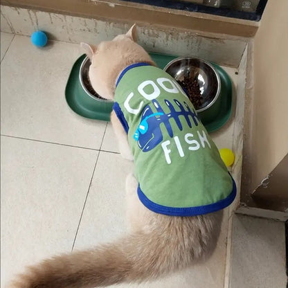 Camiseta de algodão com estampas fofinhas a escolha - Leleo Pets