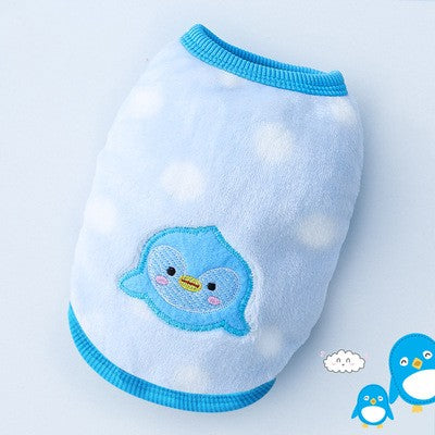 Roupinha fofa inverno para cães pequenos e gatos Leleo Pets