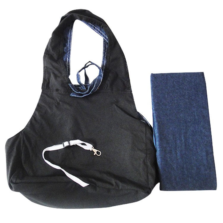 Bolsa jeans para transportar animais de estimação, bolsa dobrável Leleo Pets