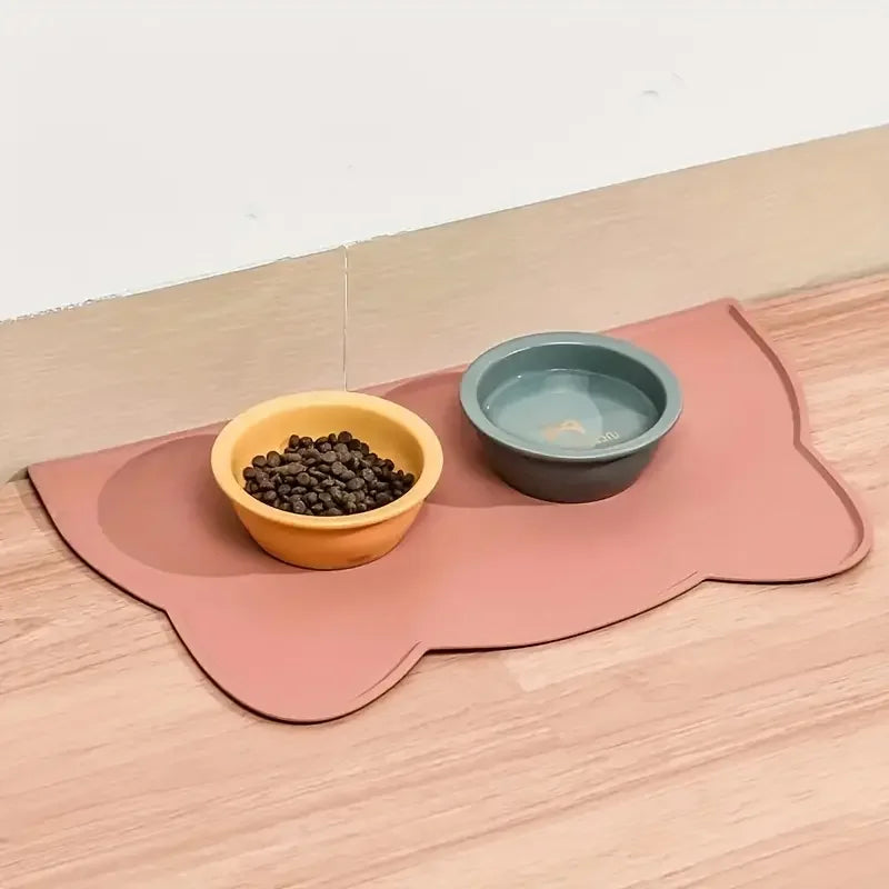 Tapetinho Silicone Impermeável Antiderrapante Leleo Pets