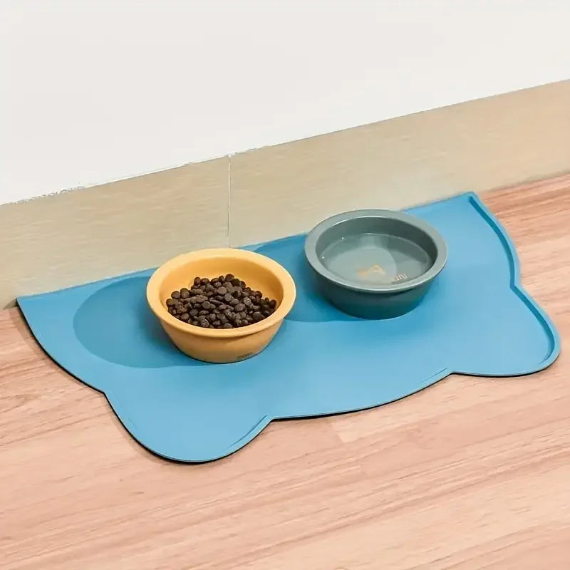 Tapetinho Silicone Impermeável Antiderrapante Leleo Pets