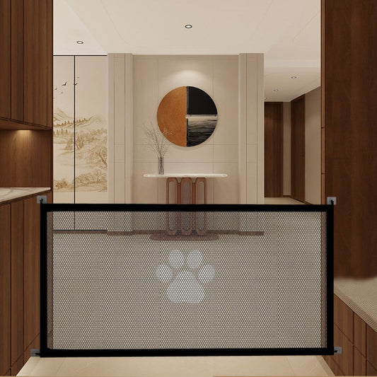Portão de segurança tela resistente para escadas ou portas muito eficiente - Leleo Pets