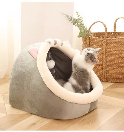 Cama de gato para dormir Bom Soninho - Dobrável - Lavável - Leleo Pets