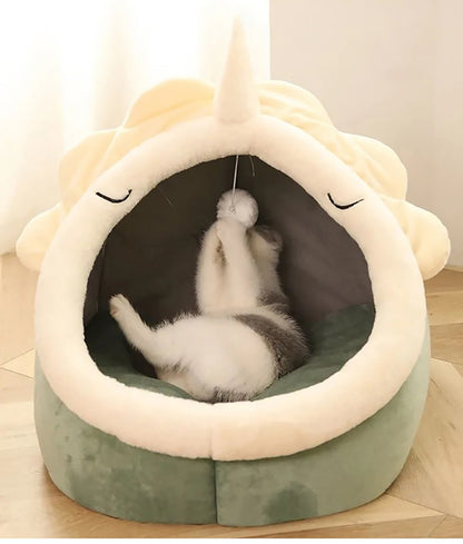 Cama de gato para dormir Bom Soninho - Dobrável - Lavável - Leleo Pets