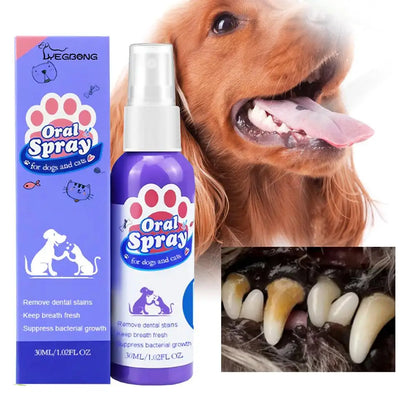 Spray bocal tira bafinho 30 ml Leleo Pets