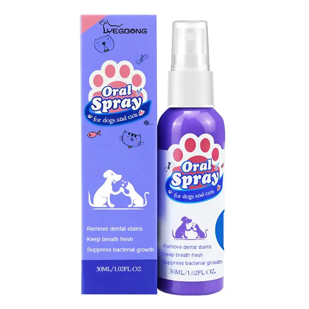 Spray bocal tira bafinho 30 ml Leleo Pets