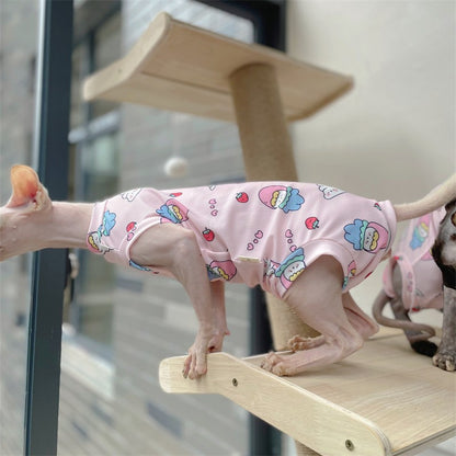 Camiseta de manga curta com estampas estilosas a escolha - Leleo Pets