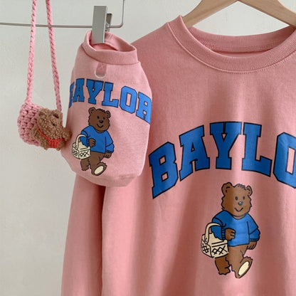 Kit 2 moletons Baylor (para você e seu pet) estiloso e de luxo - Leleo Pets