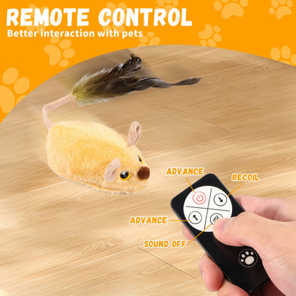 Controle - Gato mouse interativo brinquedo - Leleo Pets