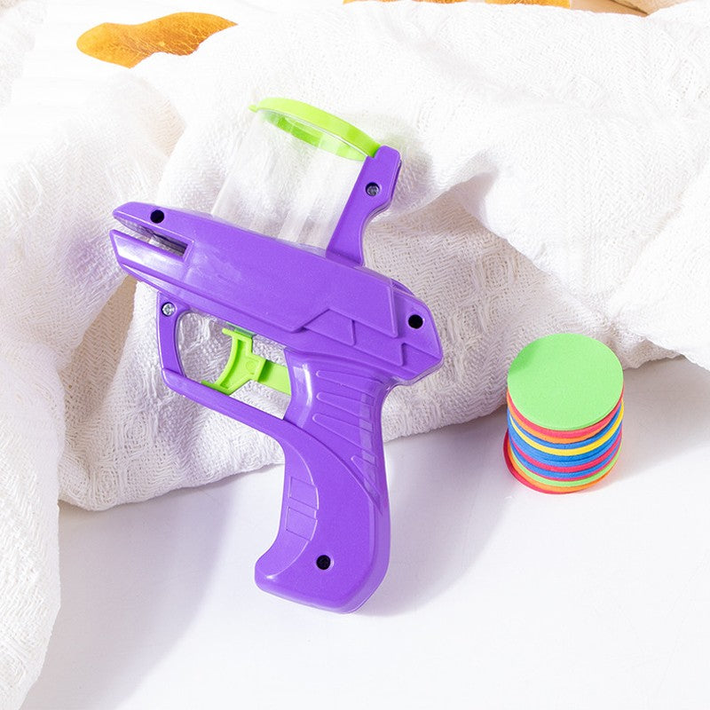 Brinquedo de Pistola emparelhado com 15 discos voadores - Leleo Pets
