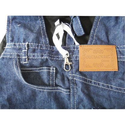 Bolsa jeans para transportar animais de estimação, bolsa dobrável Leleo Pets