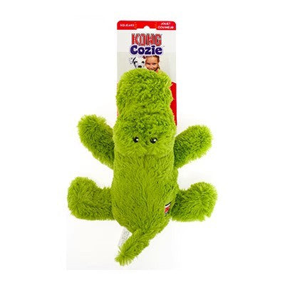 Brinquedo pelúcia KONG com som e corda interna para mastigar - Leleo Pets