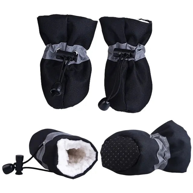 Botinha impermeável pacote com quatro Leleo Pets