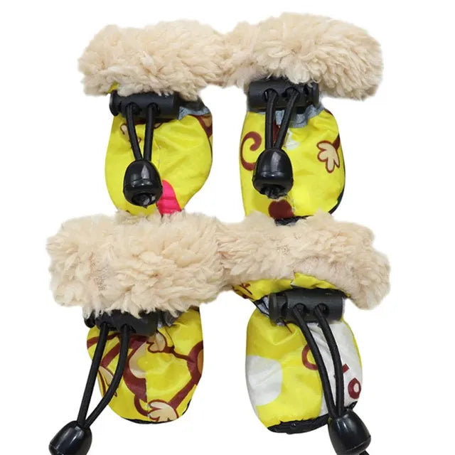 Botinha impermeável pacote com quatro Leleo Pets