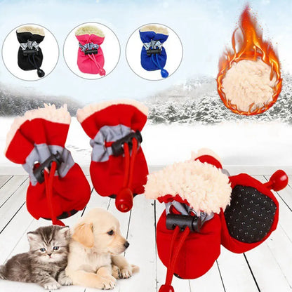 Botinha impermeável pacote com quatro Leleo Pets