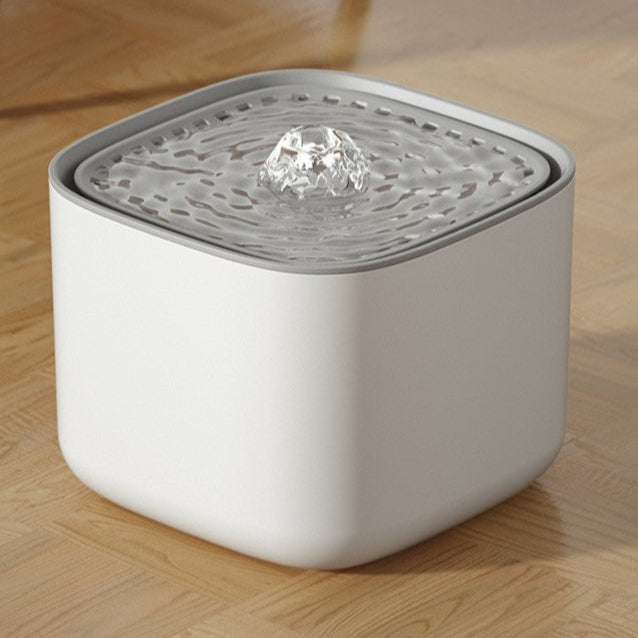 Fonte de água para gatos 3l - USB - filtro de recirculação automática - Leleo Pets