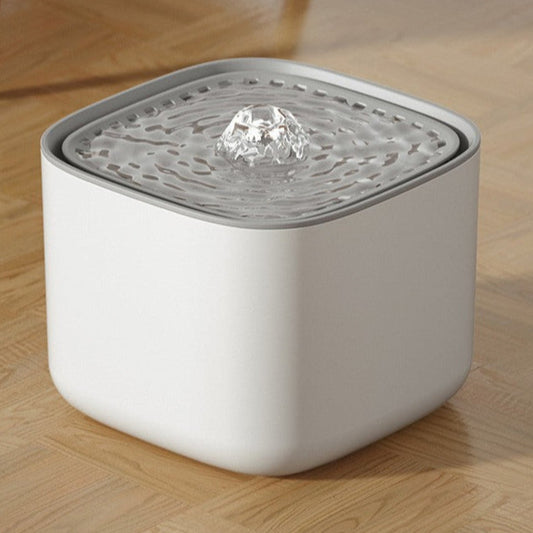 Fonte de água para gatos 3l - USB - filtro de recirculação automática - Leleo Pets
