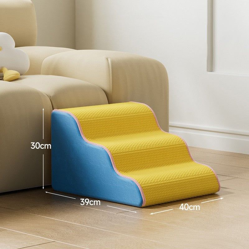 Escada rampa 3 a 4 andares prática e eficiente - Leleo Pets