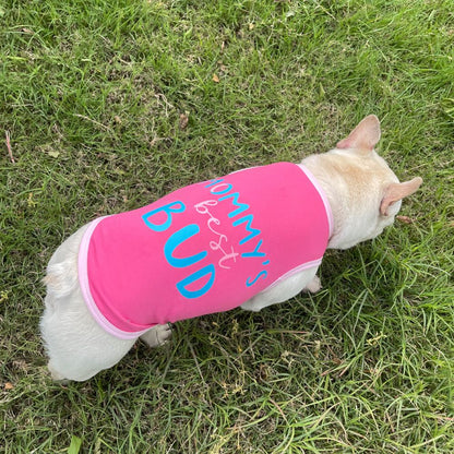 Coletinho regata com diversas estampas de amor e carinho a escolha - Leleo Pets