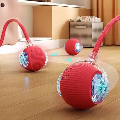 Brinquedo inteligente Bola Recarregável anti estresse Leleo Pets