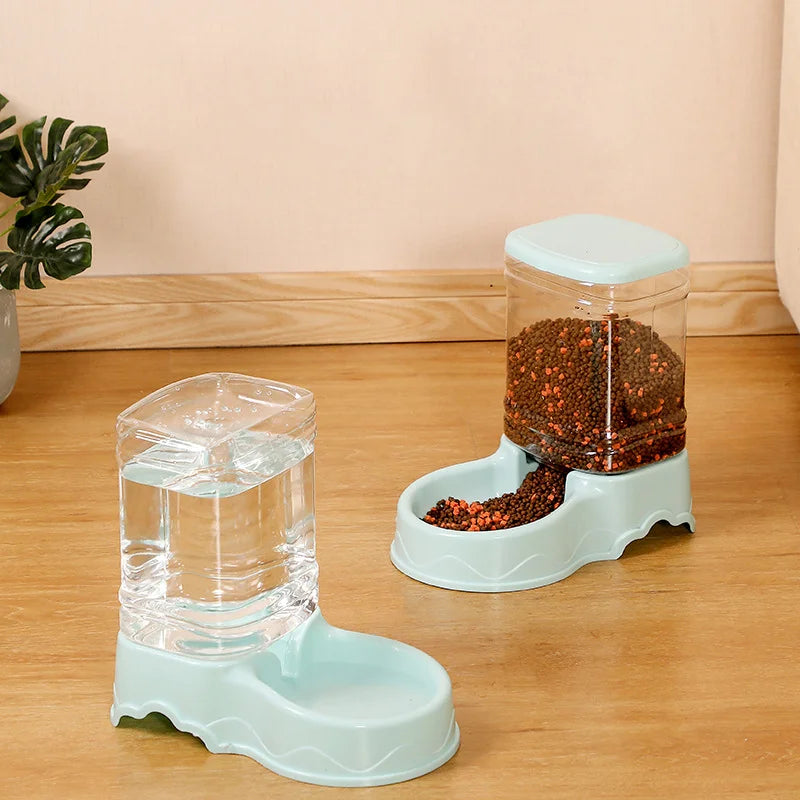 Comedouro Automático Comida e Água Leleo Pets Capacidade de 3.8kg