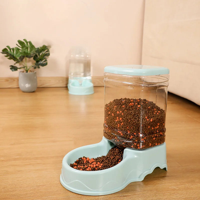 Comedouro Automático Comida e Água Leleo Pets Capacidade de 3.8kg