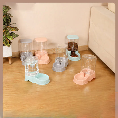 Comedouro Automático Comida e Água Leleo Pets Capacidade de 3.8kg