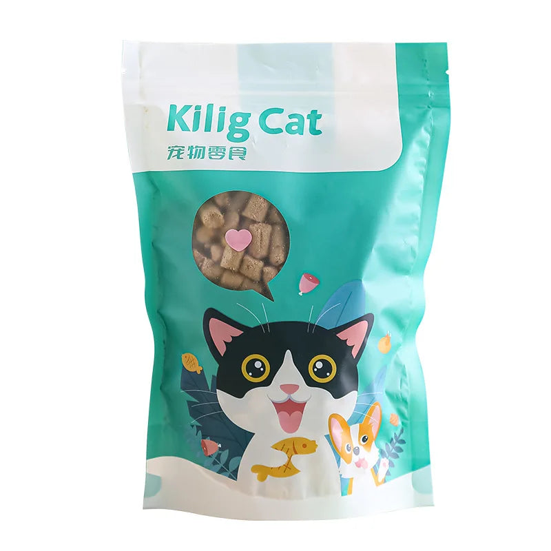 Bolo de carne de osso liofilizado para seu gatinho Leleo Pets