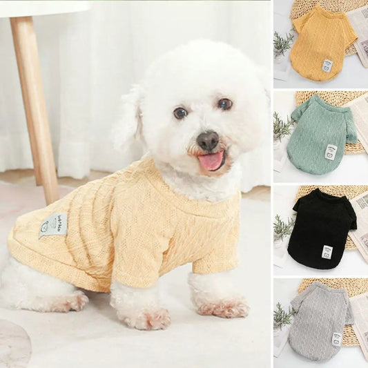 Suéterzinho macio para atividades ao ar livre quentinho Leleo Pets