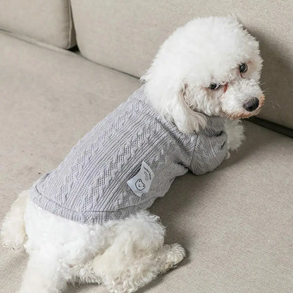 Suéterzinho macio para atividades ao ar livre quentinho Leleo Pets