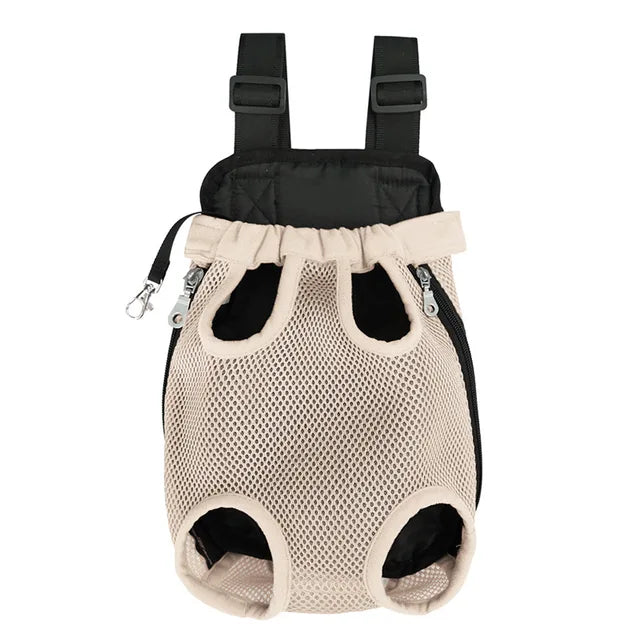 Mochila transportadora Bolsa frontal dupla respirável Leleo Pets