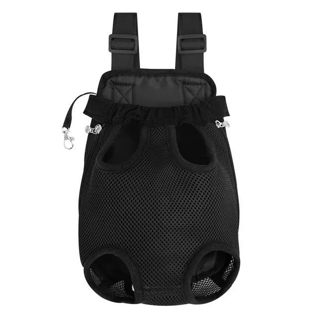 Mochila transportadora Bolsa frontal dupla respirável Leleo Pets