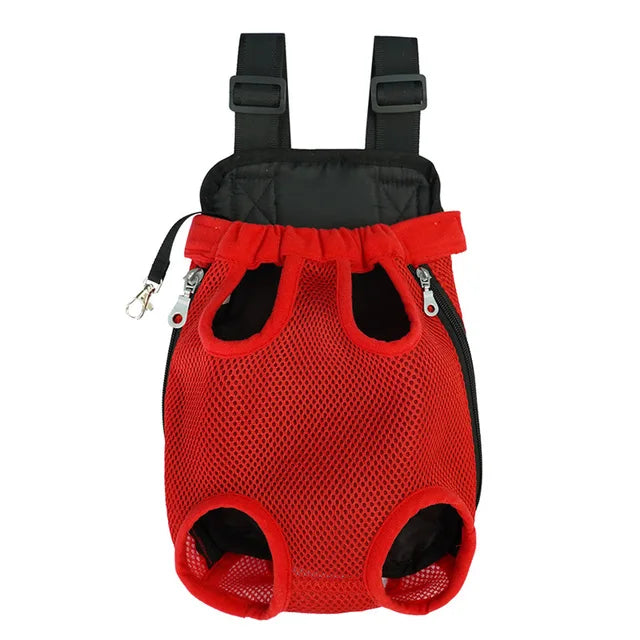 Mochila transportadora Bolsa frontal dupla respirável Leleo Pets