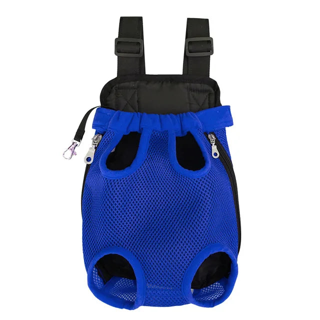 Mochila transportadora Bolsa frontal dupla respirável Leleo Pets