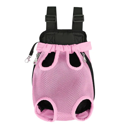 Mochila transportadora Bolsa frontal dupla respirável Leleo Pets