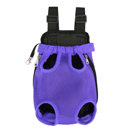 Mochila transportadora Bolsa frontal dupla respirável Leleo Pets
