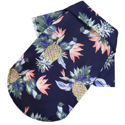 Camisa verão praia fofa Leleo Pets