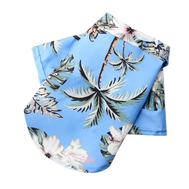 Camisa verão praia fofa Leleo Pets