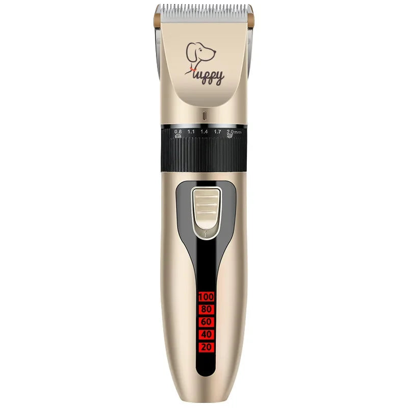 Kit Máquina de cortar pelo Leleo Pets com Carregador