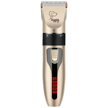 Kit Máquina de cortar pelo Leleo Pets com Carregador